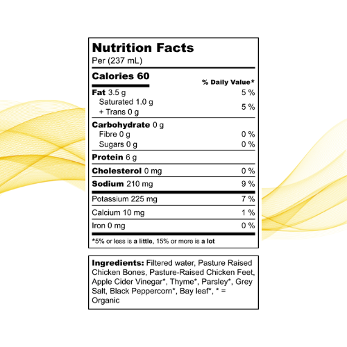 
                  
                    Premium Chicken Bone Broth
                  
                